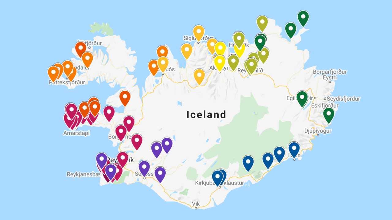 Featured image for “Trip Map: Iceland Summer 2021”