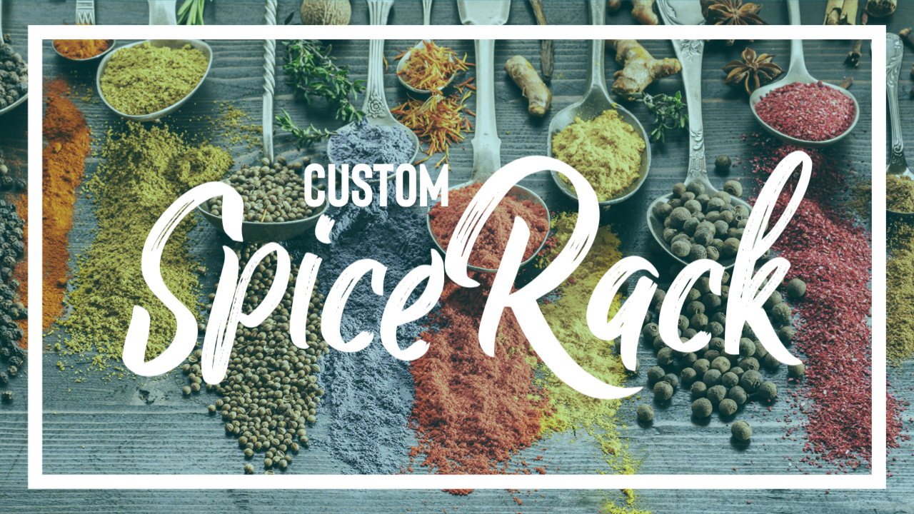 Featured image for “Custom Spice Rack for the Frank House”